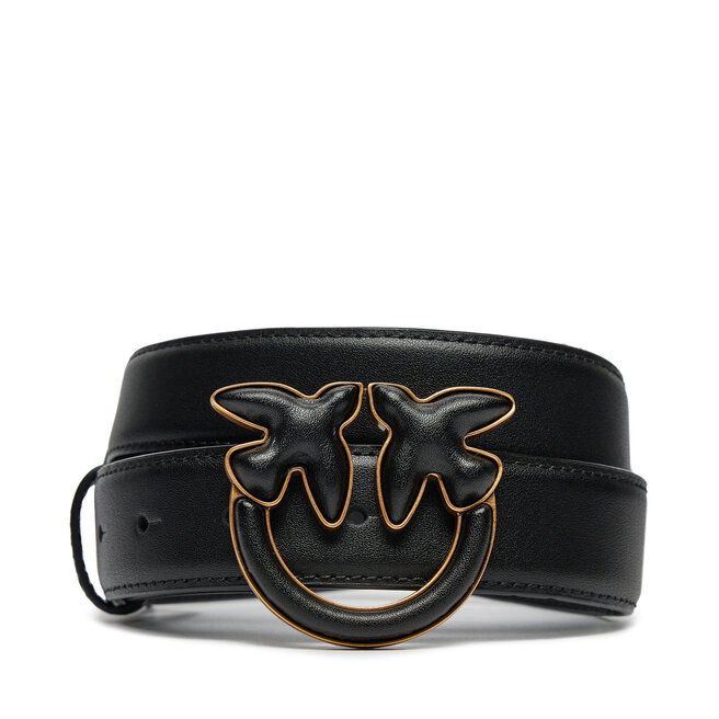 Pasek Damski Pinko Love Bery Click Puff H3 Belt AI 24-25 PLT01 103792 A1Z5 Czarny