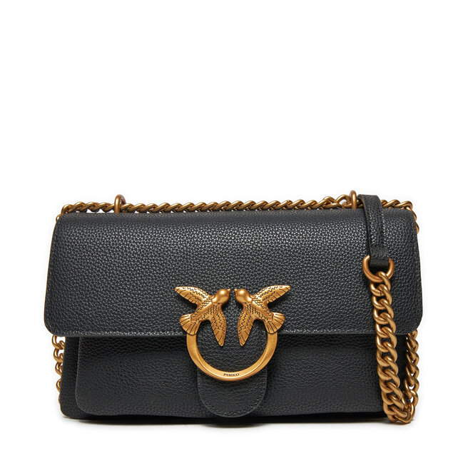 Torebka PINKO Love One Soft Mini AI 24-25 PLTT 104528 A29Q Czarny