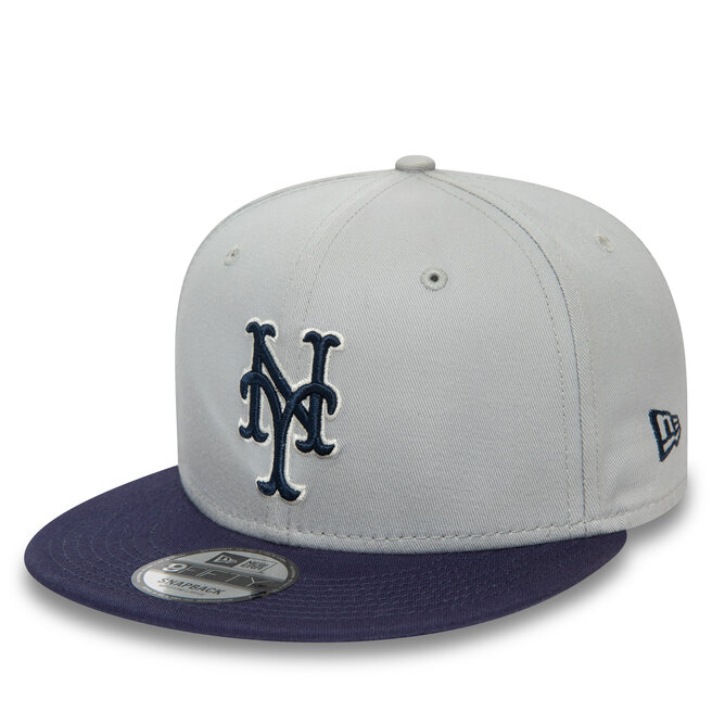 Czapka z daszkiem New Era Mlb Patch 950 Mets 60503479 Szary