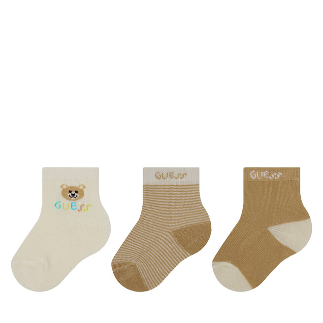 Skarpety dziecięce Guess H4YZ07 Z3G10 Beżowy