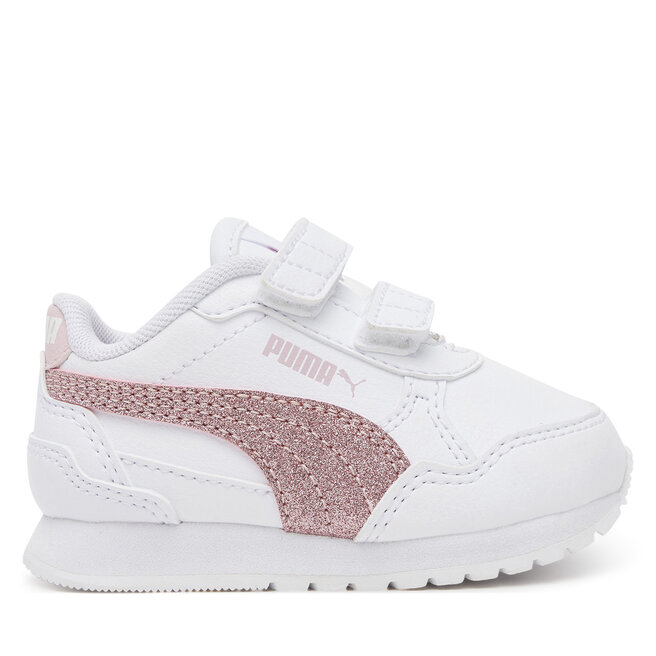 Sneakersy Puma ST Runner v4 SL Glitter V Inf 401592 02 Biały