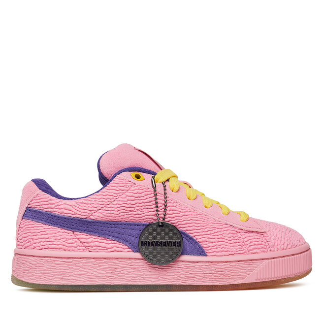 Sneakersy Puma Suede XL 2 TMNT Jr 401639 01 Różowy
