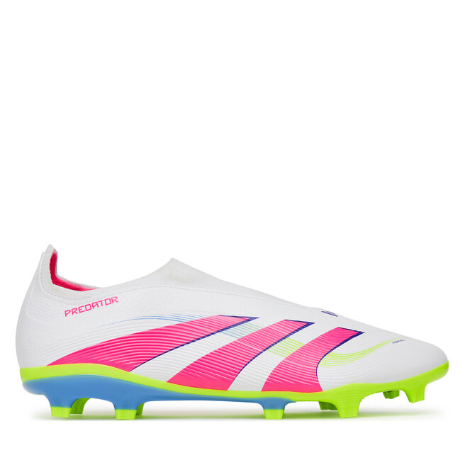 Buty do piłki nożnej adidas Predator League Laceless Firm/Multi-Ground ID3861 Biały
