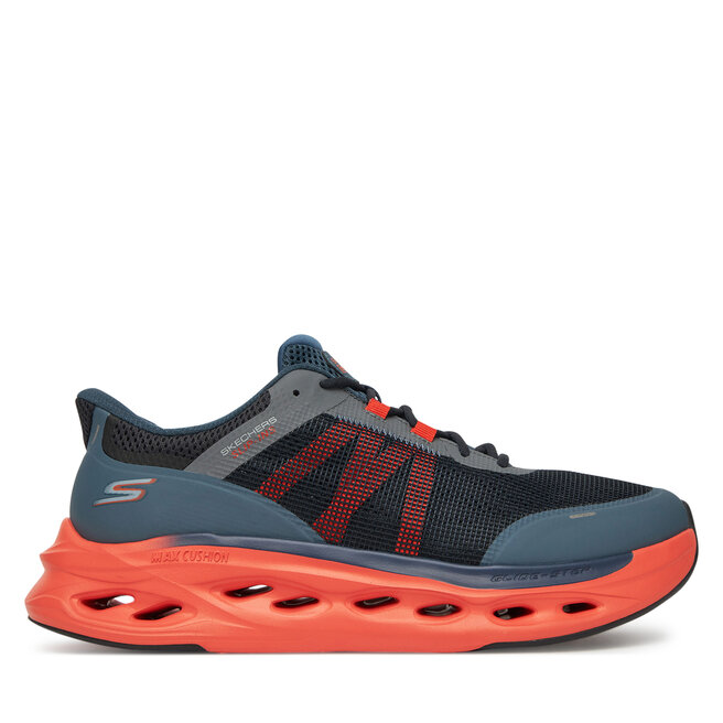 Buty do biegania Skechers Max Cushioning Glide-Step-Aberdeen 220422/NVOR Granatowy