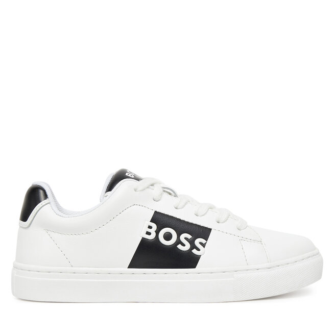 Sneakersy BOSS J51650 M Biały