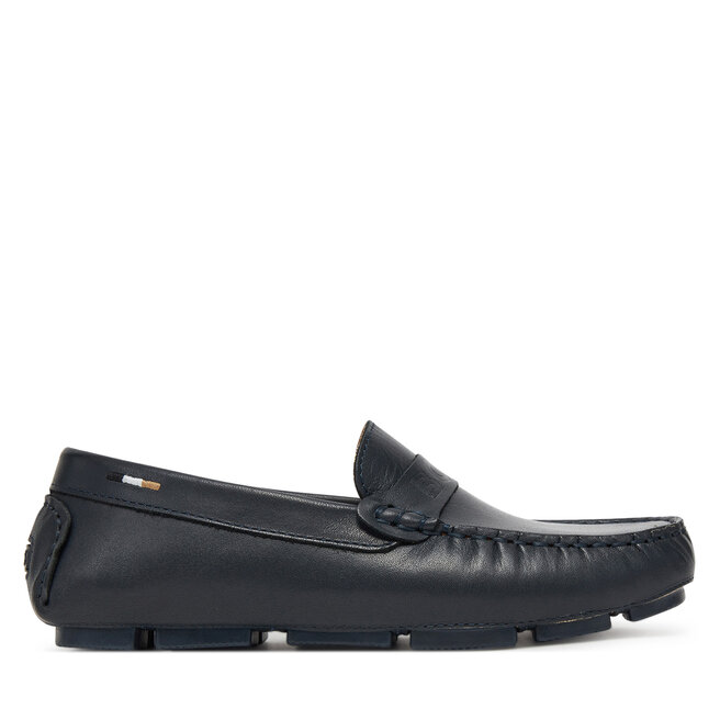 Mokasyny BOSS J51651 S Granatowy