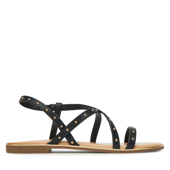 Sandały ONLY Shoes Onlmari-4 Pu Studs 15342339 Czarny