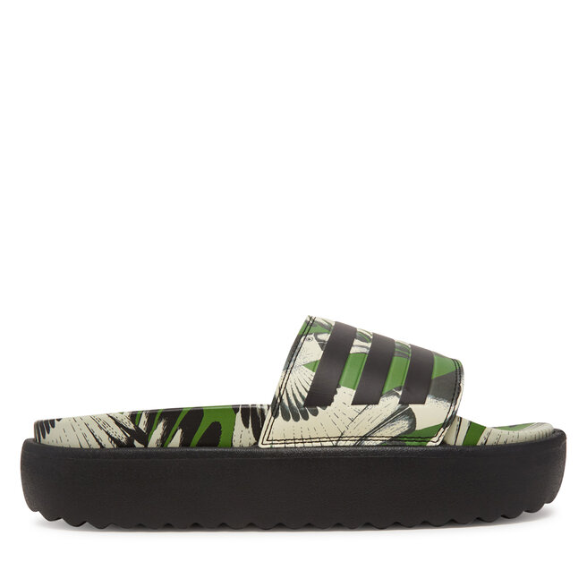 Klapki adidas adilette Platform JI4754 Zielony