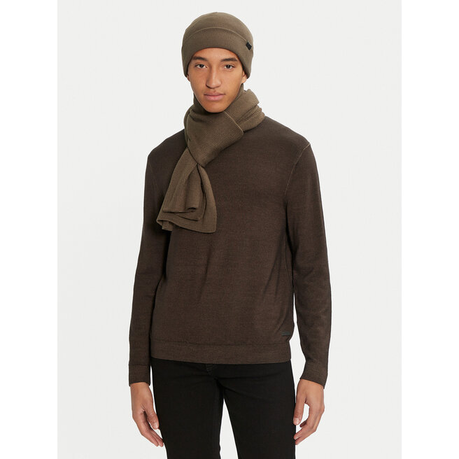 Zestaw Szalik i Czapka Jack&Jones 12163827 Zielony