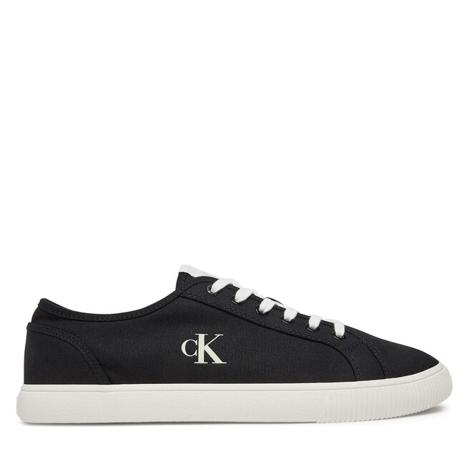 Tenisówki Calvin Klein Jeans Ess Vulc Low Mg Canvas YM0YM01209 Czarny