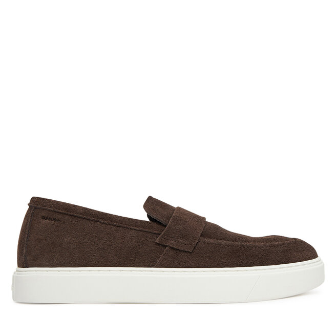 Półbuty Calvin Klein Moccasin Sue Unlined HM0HM01819 Brązowy