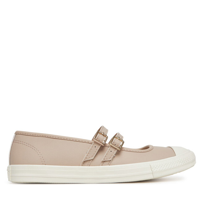 Baleriny Converse Chuck Taylor All Star Dainty Mary Jane A11491C Beżowy
