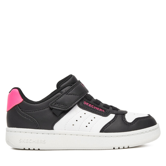 Sneakersy Skechers Quick Street-Style Stride 310241L/BKWP Czarny