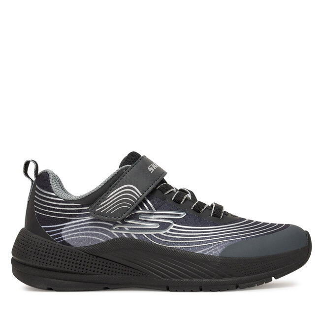 Sneakersy Skechers Microspec Advance- 403926L/BKSL Czarny