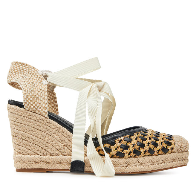 Espadryle Guess FLJNAM FAB04 Czarny
