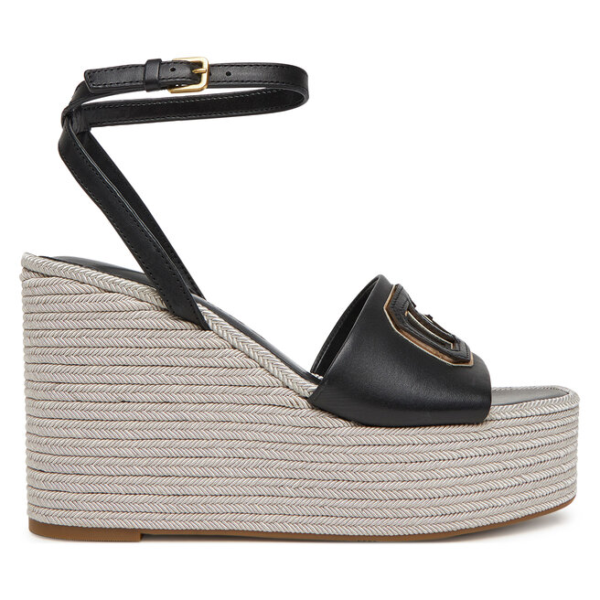 Espadryle Guess FLJTAN LEA04 Czarny