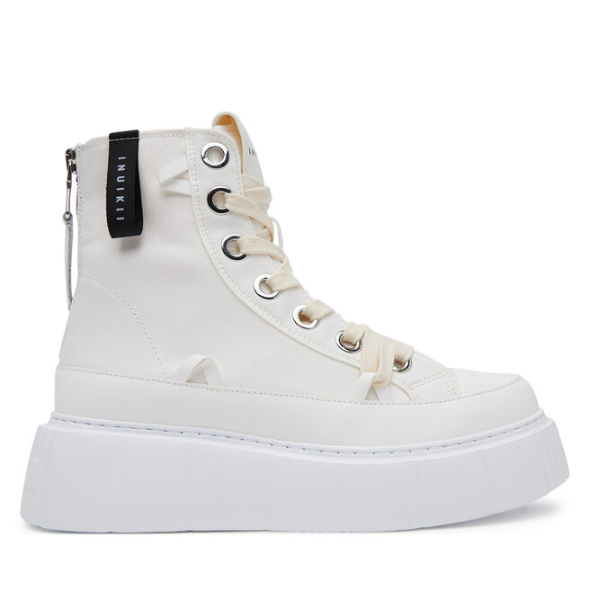 Trampki Inuikii Matilda Canvas High 30103-025 Biały