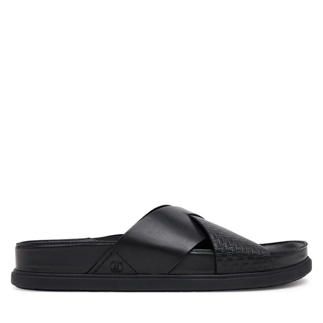 Klapki Clarks Torford Cross 26181382 Czarny
