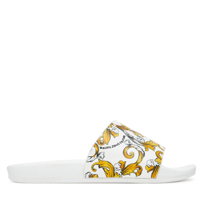 Klapki Versace Jeans Couture 78VA3SQ3 Biały