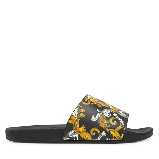 Klapki Versace Jeans Couture 78YA3SQ4 Czarny
