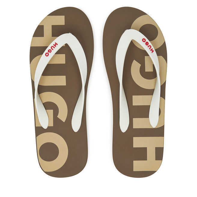 Japonki HUGO Arvel 50497860 Beżowy