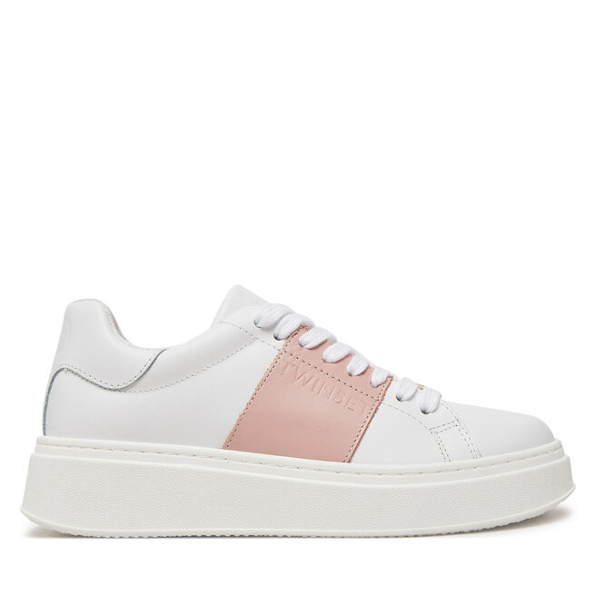 Sneakersy TWINSET 251GCJ012 Biały