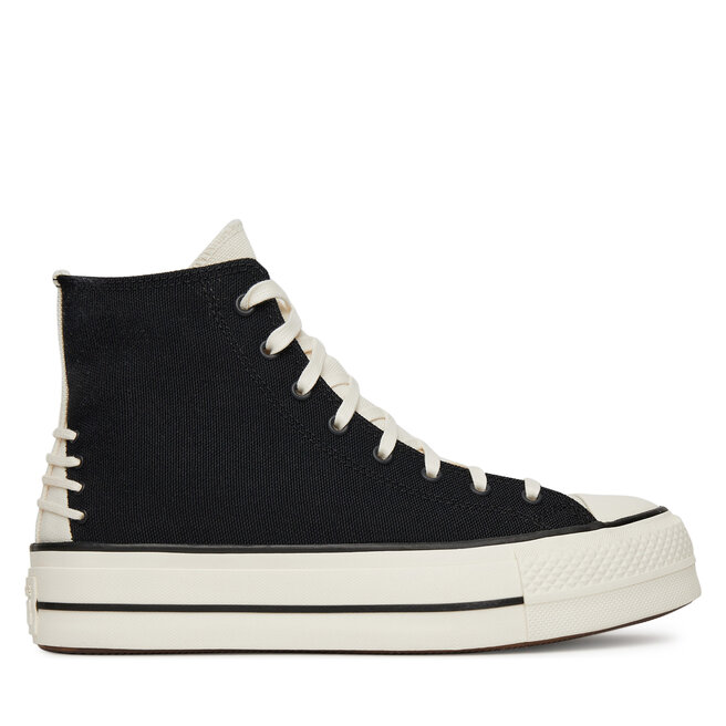 Trampki Converse Chuck Taylor All Star Lift Platform Crafted Laces A12552C Czarny