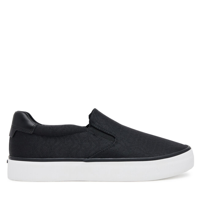 Tenisówki Calvin Klein Vulc Slip On - Jacq HW0HW02411 Czarny