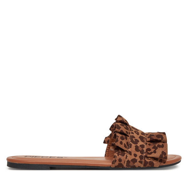 Klapki Pieces Nola 17101699 Czarny