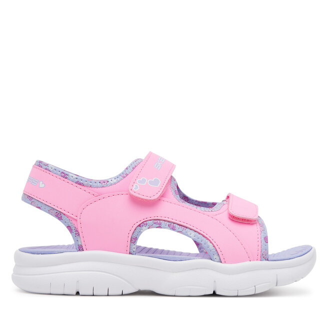 Sandały Skechers Flex Splash-Heart Galore 303049L/HPLV Różowy