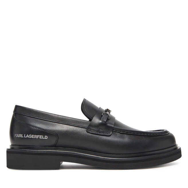 Mokasyny KARL LAGERFELD Kingston KL12215 Czarny