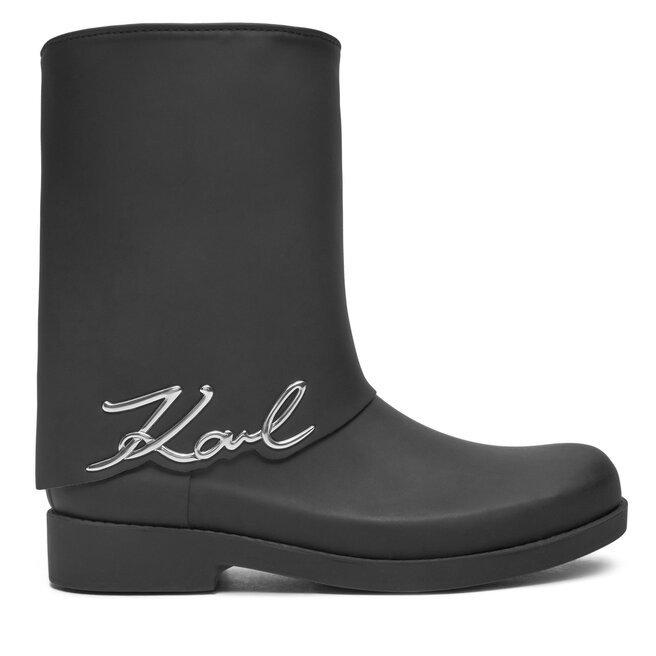 Kalosze KARL LAGERFELD Kalosh KL47064 Czarny