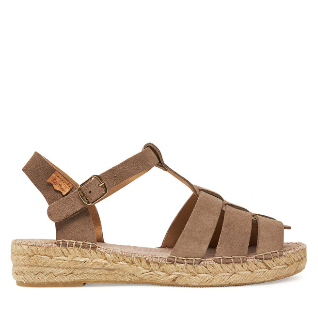 Espadryle Toni Pons Elena Brązowy