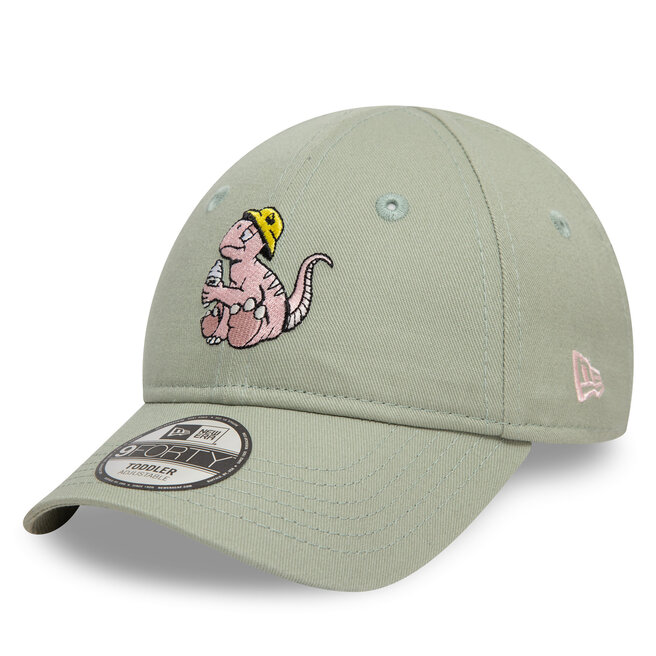 Czapka z daszkiem New Era Jr Dinosaur 9FORTY 60595411 Khaki
