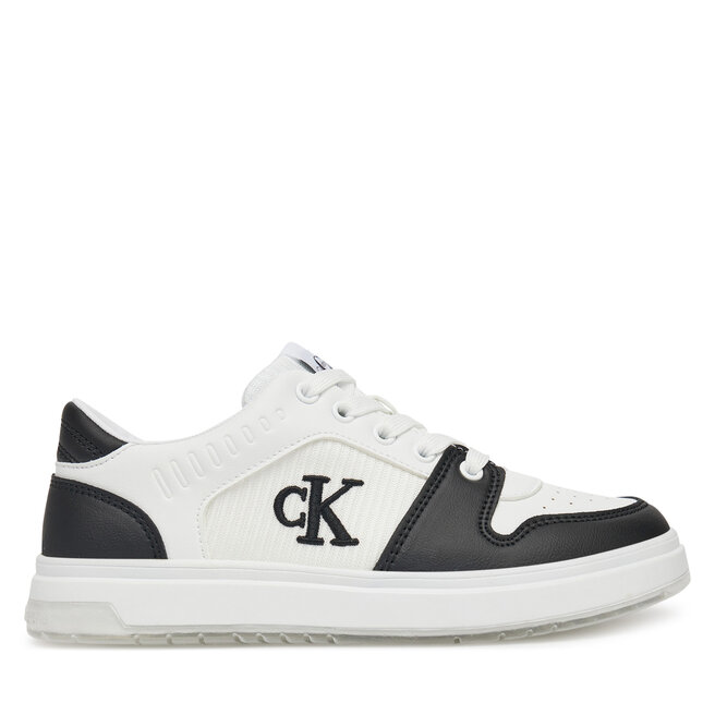 Sneakersy Calvin Klein Jeans Low Cut Lace-Up Sneaker V3X9-82093-1697 S Biały