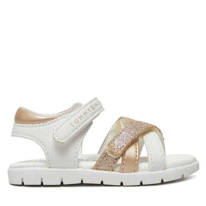 Sandały Tommy Hilfiger Velcro Sandal T1A2-33770-0273 M Biały