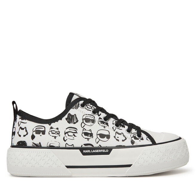 Trampki KARL LAGERFELD KL60612T Biały