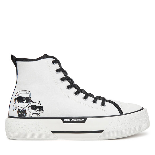 Trampki KARL LAGERFELD KL60654T Biały