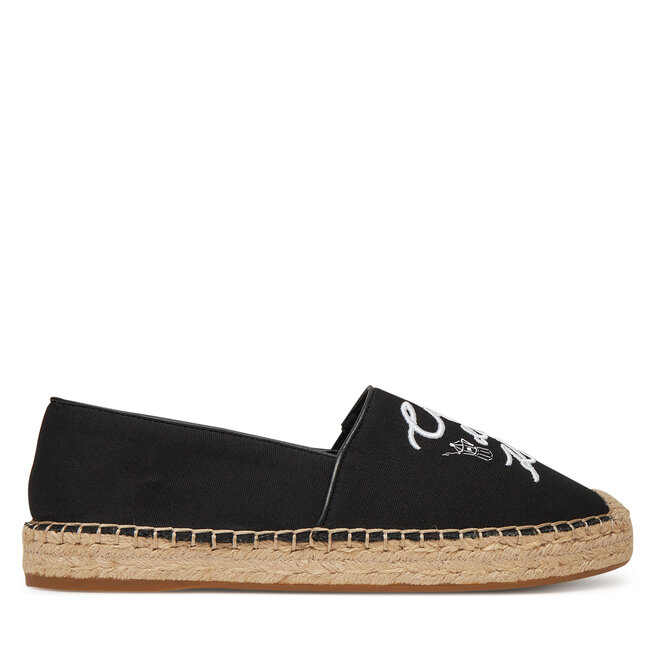 Espadryle KARL LAGERFELD KL81125 Czarny