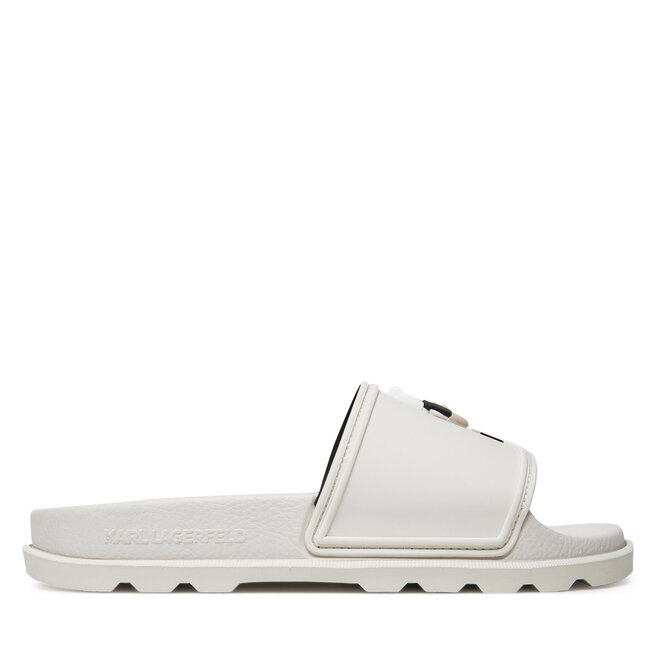 Klapki KARL LAGERFELD KL80970N Biały