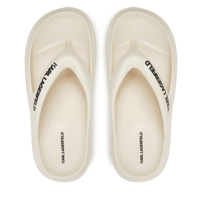 Japonki KARL LAGERFELD Skoona II KL85025 Biały