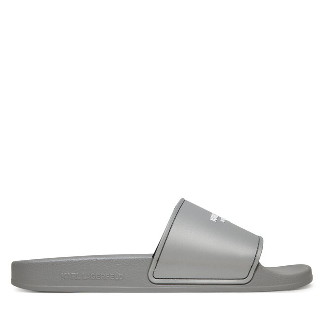 Klapki KARL LAGERFELD KL70008A Szary