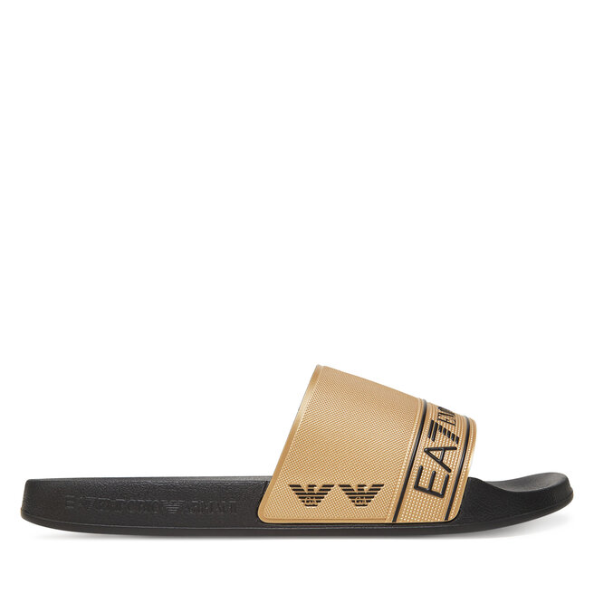 Klapki EA7 Emporio Armani 7X000110 AF15128 FC001 Złoty