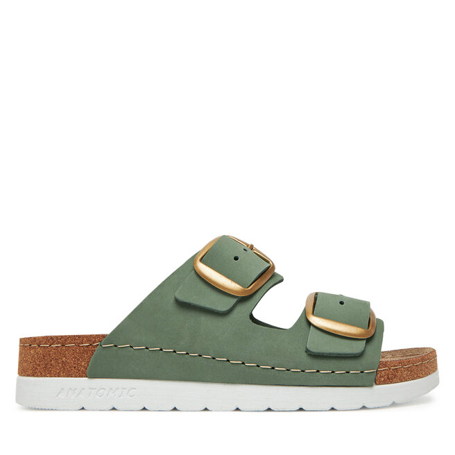 Klapki Dr. Brinkmann 700741-07 Zielony