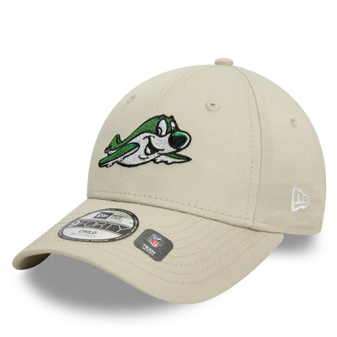 Czapka z daszkiem New Era New York Jets Nfl Mascot 9Forty 60595391 Beżowy
