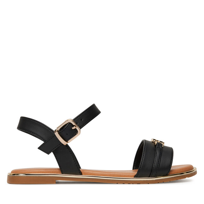 Sandały Tommy Hilfiger T3A2-33778-0326 S Czarny