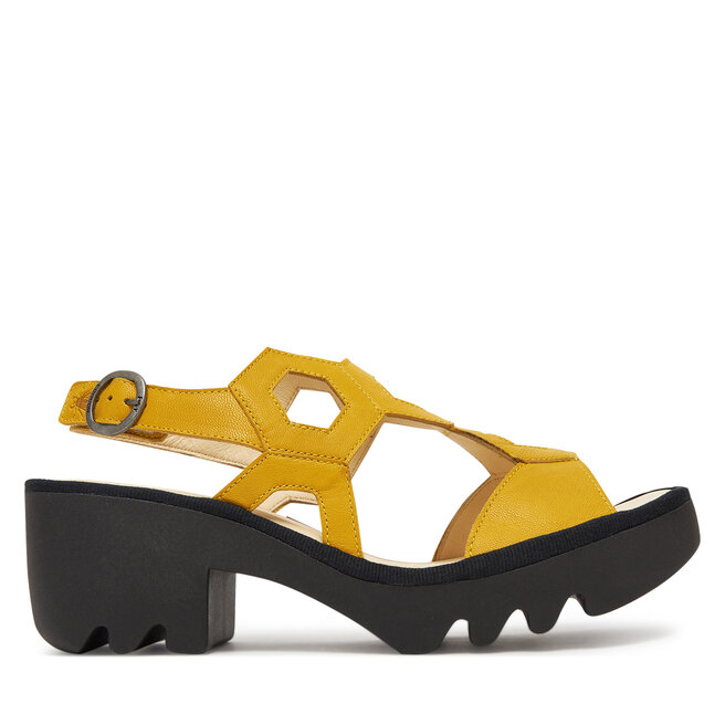 Sandały Fly London Tewafly P501573002 Żółty