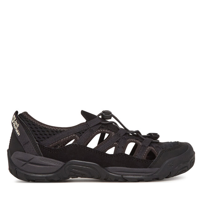 Sandały Jack Wolfskin Levente Sandal A64080 S Czarny