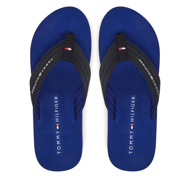 Japonki Tommy Hilfiger Nyc Beach Sandal FM0FM05437 Granatowy