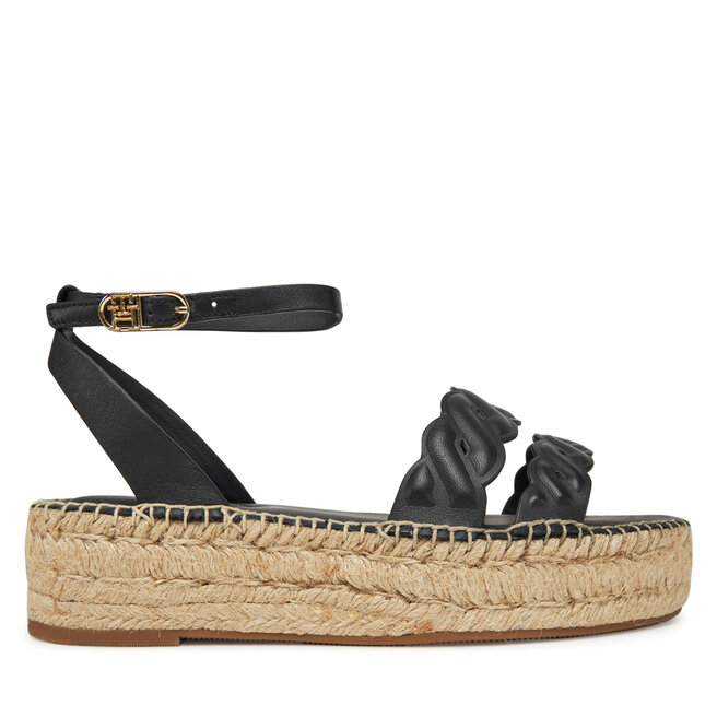 Espadryle Tommy Hilfiger FW0FW08496 Czarny